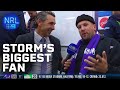 Which storm boys are dylan alcotts favourites in the sheds  nrl on nine