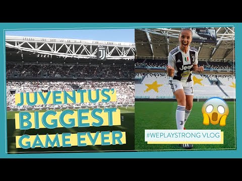 Go behind-the-scenes with Petronella at the BIGGEST Juventus Women's match EVER! #WePlayStrong Ep 11