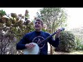 Loch lomond  scottish folk song  fretless fairbanks special 4 banjo