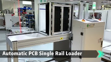 OUBEL Automatic SMT PCB single rail loader unloader for PCB Assembly line