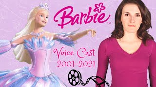 Barbie's® Voice Cast Throughout The Years (2001-2021)