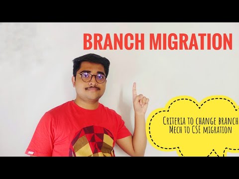 Branch Migration in VIT | Things to do to change branch | Branch migration criteria