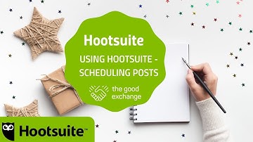 How to use Hootsuite - Scheduling posts