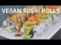 Vegan Sushi 102: Vegan Dragon Roll and Vegan Caterpillar Roll (Vegan Eggplant Eel)