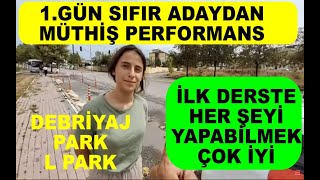 Direksiyon Eğitimi 1.Gün Sıfır Aday İlk Ders Müthiş Performans Olur mu Olmaz mı Debriyaj Park L park