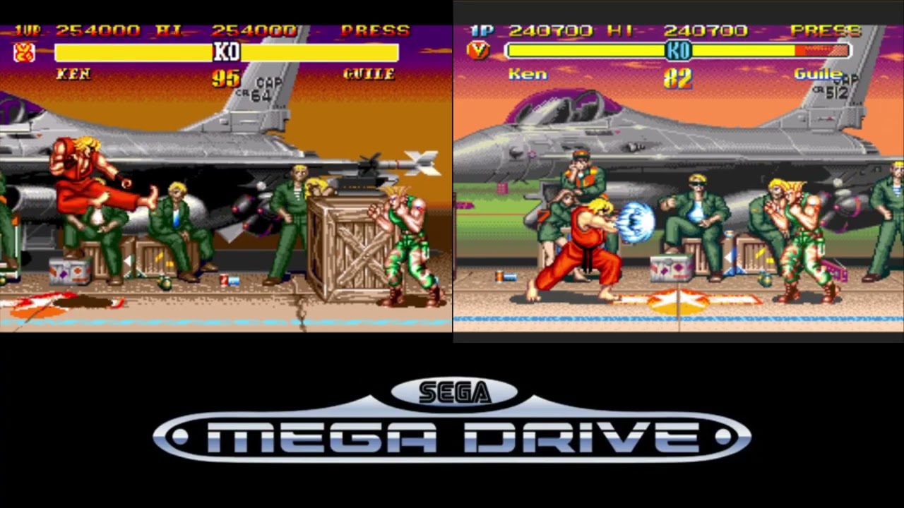 Street Fighter 2 Special Champion Edition - Original vs Remaster