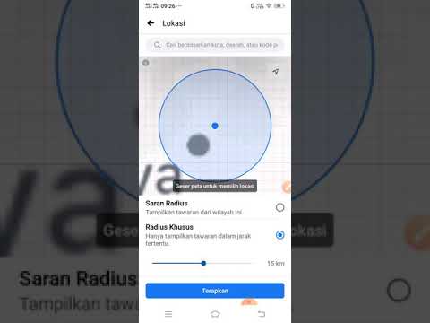 Cara Mengatur Lokasi di Tawaran Marketplace Fb