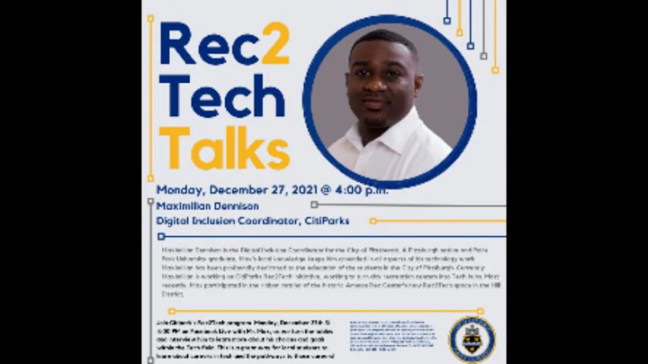 TechTalks #9:  Duane Ashley, Rec Supervisor Interv...