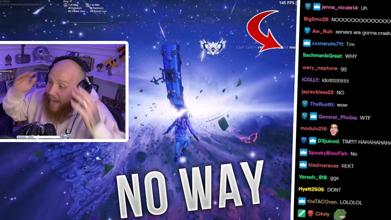 Timthetatman Reacts To Fortnite Season 11 ENDING EVENT