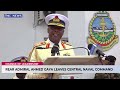 Rear Admiral Ahmed Gaya Leaves Central Naval Command Amid Change Of Leadership