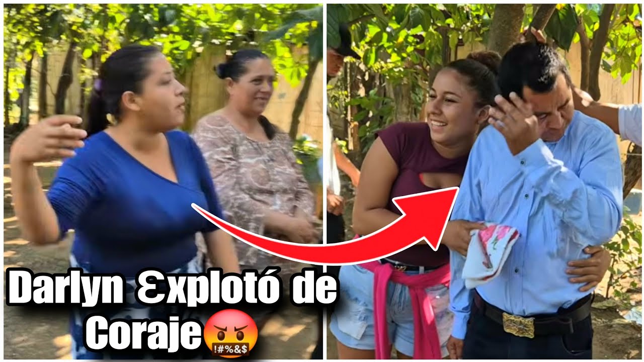 La Mujer del Primo de Pauloba asta un beso le dio a Chino frente a Darlyn😳