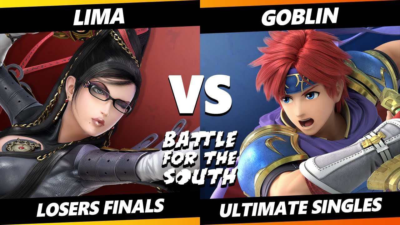 Battle for the South Losers Finals - Goblin (Roy) Vs. Lima (Bayonetta) Smash Ultimate - SSBU