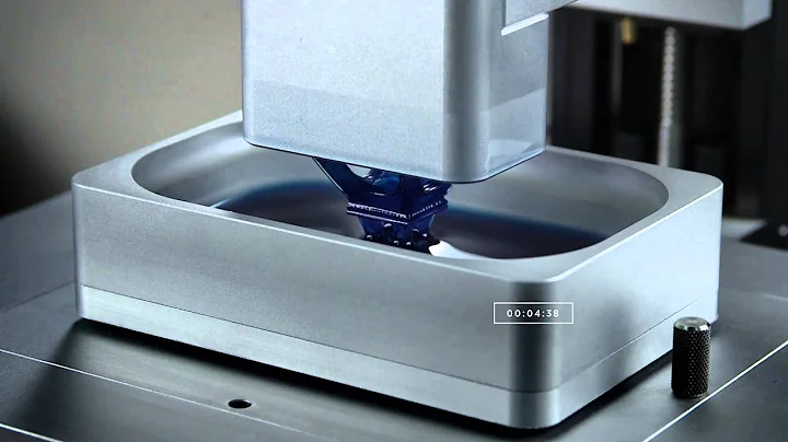 Carbon3D's Super Fast 3D Printer Printing an Eiffel Tower