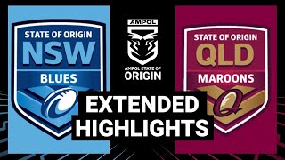 State of Origin 2015 | Game 1 | Extended Highlights | NRL