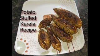 How to make authentic Stuffed Karela With Aloo easy