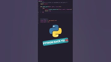 Python Socket Module: How to Check Server Availability #server #pythonforbeginners #learnpython