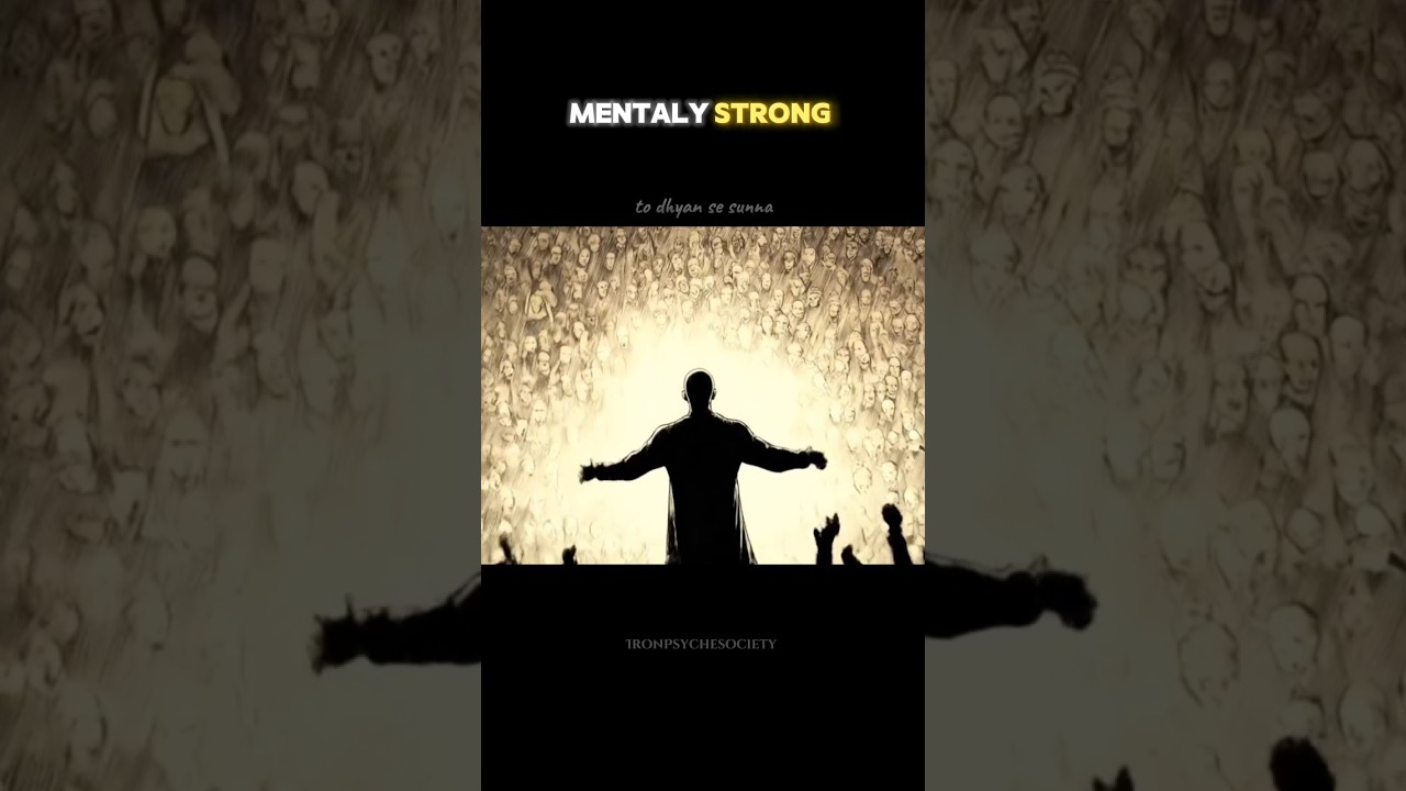 🗣️3 Rules To Become Mentally Strong 🧠#mindset #mentallystrong #selfimprovement #motivation