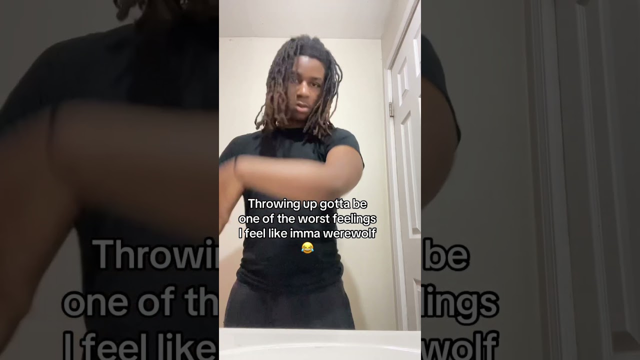 Throwing up be the worst follow my insta klouuuuut 