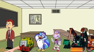 Dark Sledge Bro Super Glues Mr. Dall Clroom Doortraps Him And The Studentsgrounded