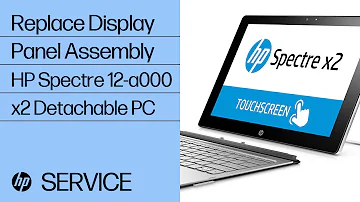 Replace the Display Panel Assembly | HP Spectre 12-a000 x2 Detachable PC | HP