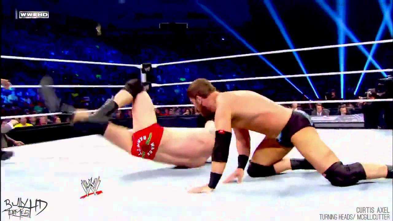 2013 WWE Curtis Axel Finisher "Turning Heads"