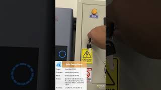 Commisioning Testing Hybrid Touchscreen Samoto 6200W Josss Mirip Deye Fiturnya Mewahh Tenann