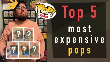 TOP 5 expensive Funko Pops in my collection | JayVPop Collection