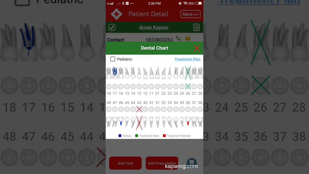 Dental Charting App