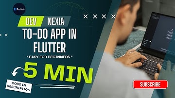 Flutter To-Do App Tutorial for Beginners | Simple To-Do App in 5 Minutes(Beginner Project) #viral