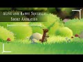 Alive and Happy Squirrel (Short 30 Sec Animation)