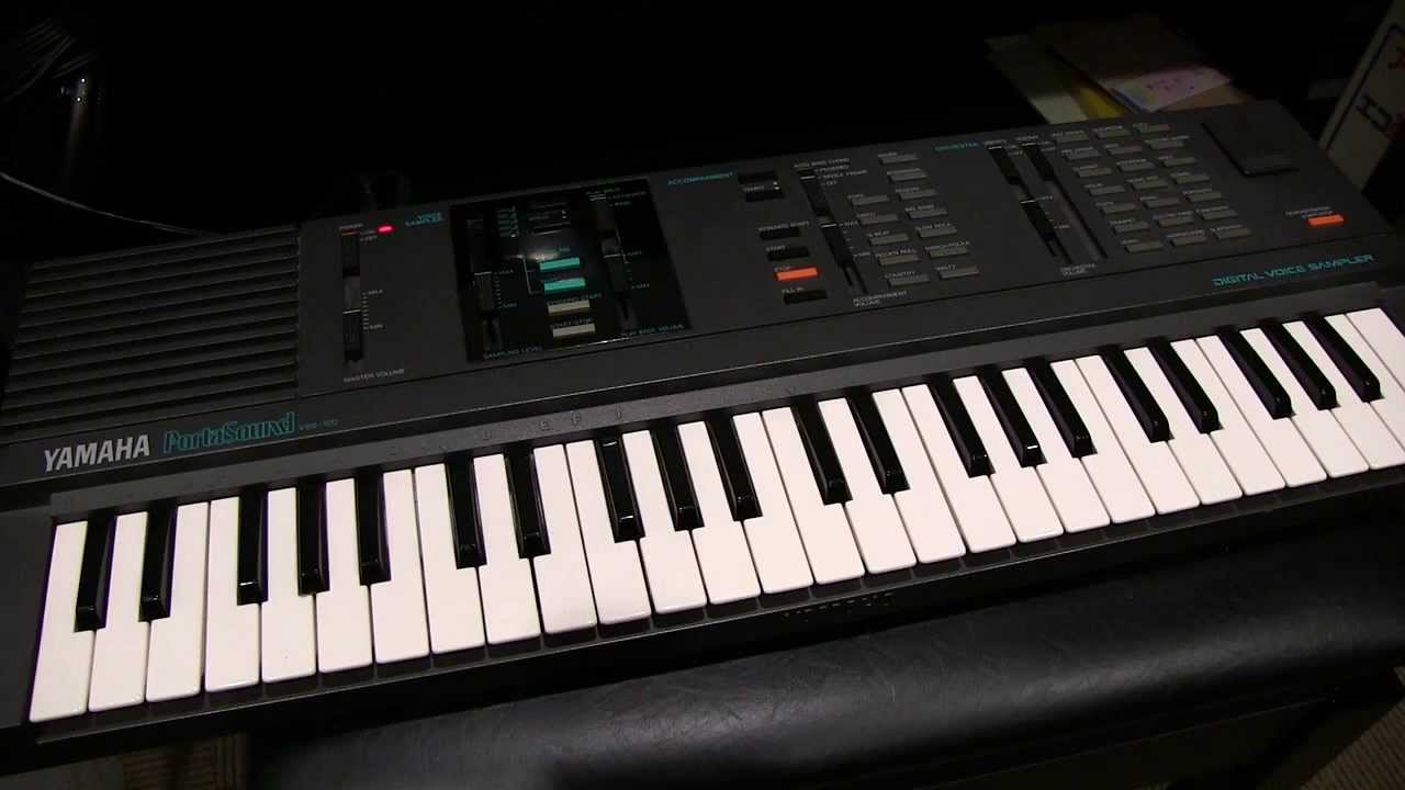 DEMO] YAMAHA PortaSound VSS-100 - YouTube