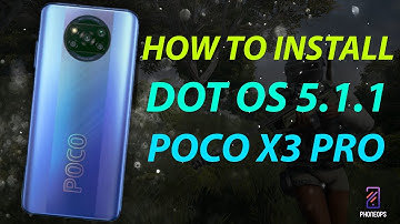 POCO X3 PRO | HOW TO INSTALL DOT OS 5.1.1 WITH ANDROID 12 UI | EASY STEP BY STEP GUIDE