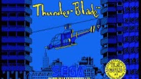 Review: Thunder Blade (Amstrad CPC)