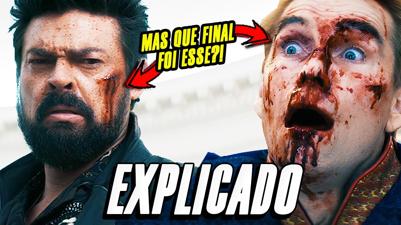 THE BOYS EP 8 FINAL EXPLICADO! A MORTE RIDICULA E O FIM QUE NÃO MUDA EM NADA!