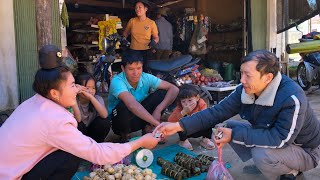 Harvesting Beans, Wrapping Sticky Rice Cakes and Bringing them to the Market to Sell | Family Farm