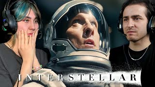 watching *INTERSTELLAR* for the first time !!