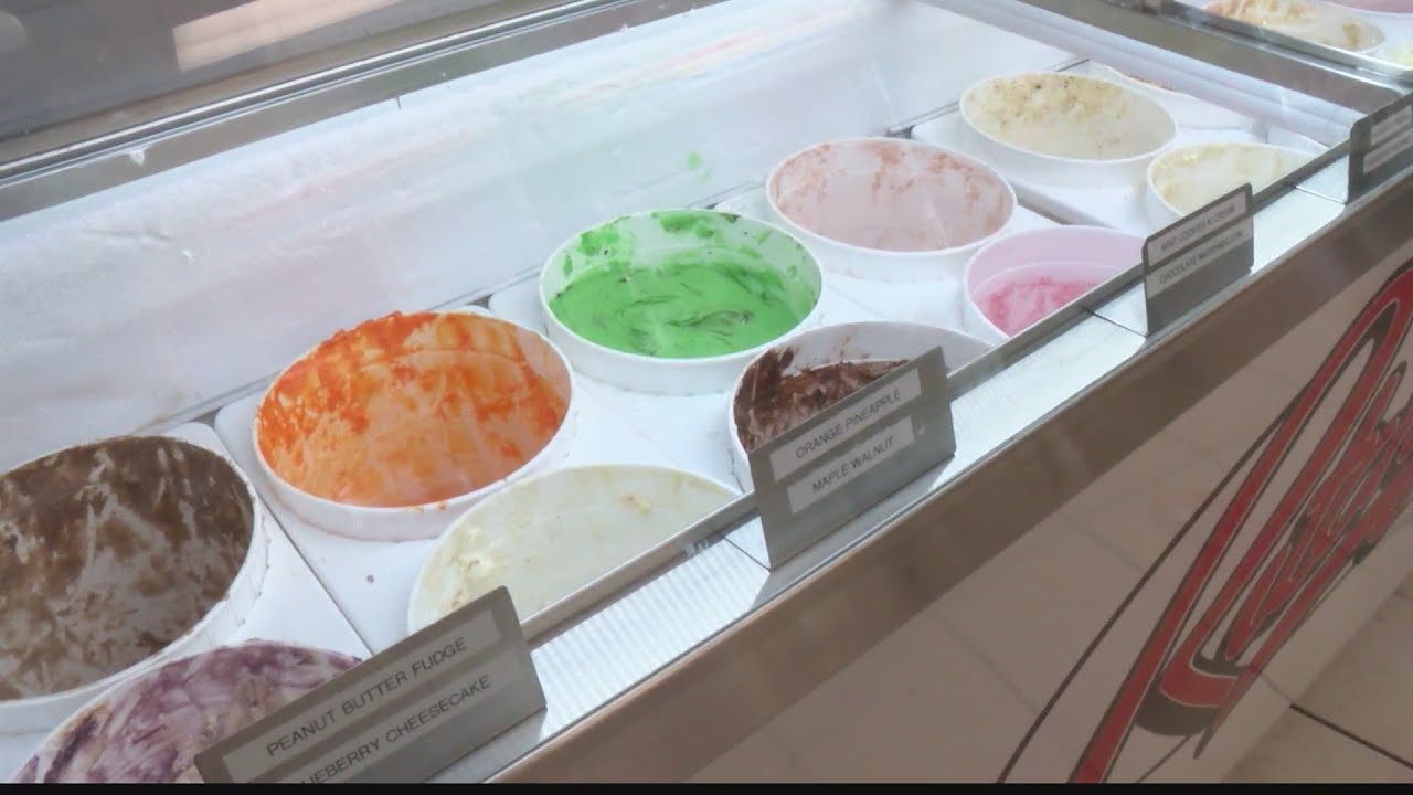 Ritchey's Dairy new ice cream flavor - YouTube