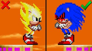 Blue Ultra Instinct Ego Fleetway Super Saiyan 3 Sonic.EXE