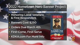 City of Greensburg Accepting Orders For Hometown Hero Banner Project