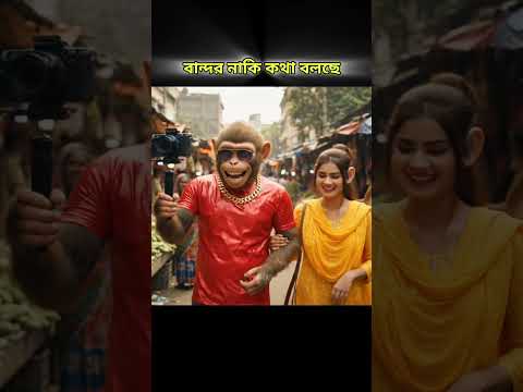 বান্দর বাজারে এসেছে 😂 |#shorts #bandarvlog