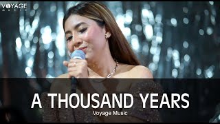 Video thumbnail of "A Thousand Years (cover) - Voyage Music"