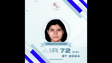 Congratulations|JEST 2024 Topper|@physicsgalaxy1537 #motivation#inspiration #jestphysics