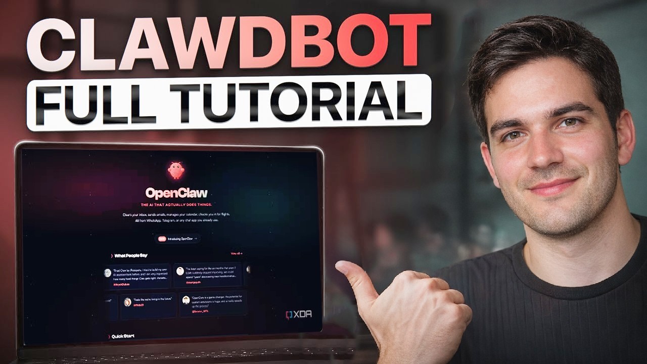 How To Use Open Claw For Beginners (Full 2026 Guide) - YouTube