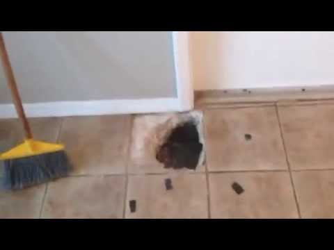 Water Leak Under Tile Floor In, Water Under Tile Floor In Bathroom