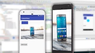 Android Custom View Tutorial - Shapes, Images and Custom Attributes - part 3 screenshot 4