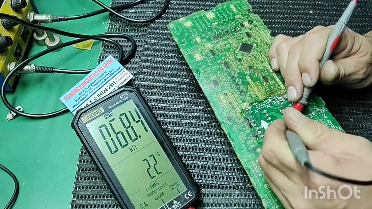 conserto da placa da lava e seca LG WD1485