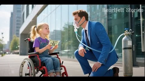 ‘Where can I buy a dad?’ Wheelchair girl asks a millionaire, His answer left everyone shocked.