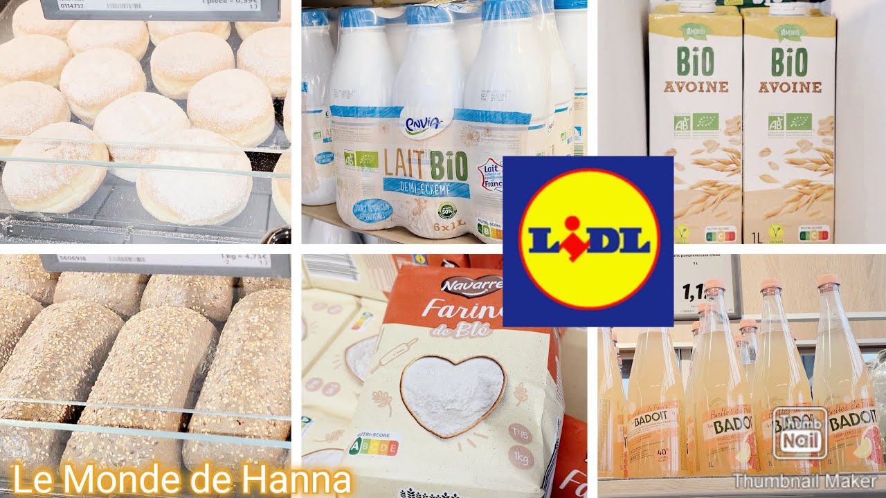 LIDL FRANCE ARRIVAGE 24-02 COURSES BONS PLANS 