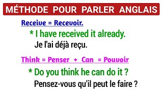 Méthode Pour Parler Anglais Rapidement 🔥 Easy Way To Learn English - French Quickly.