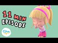 Off to School 🎓 | Cleo and Cuquin Full Episode In English 🇺🇸🇬🇧